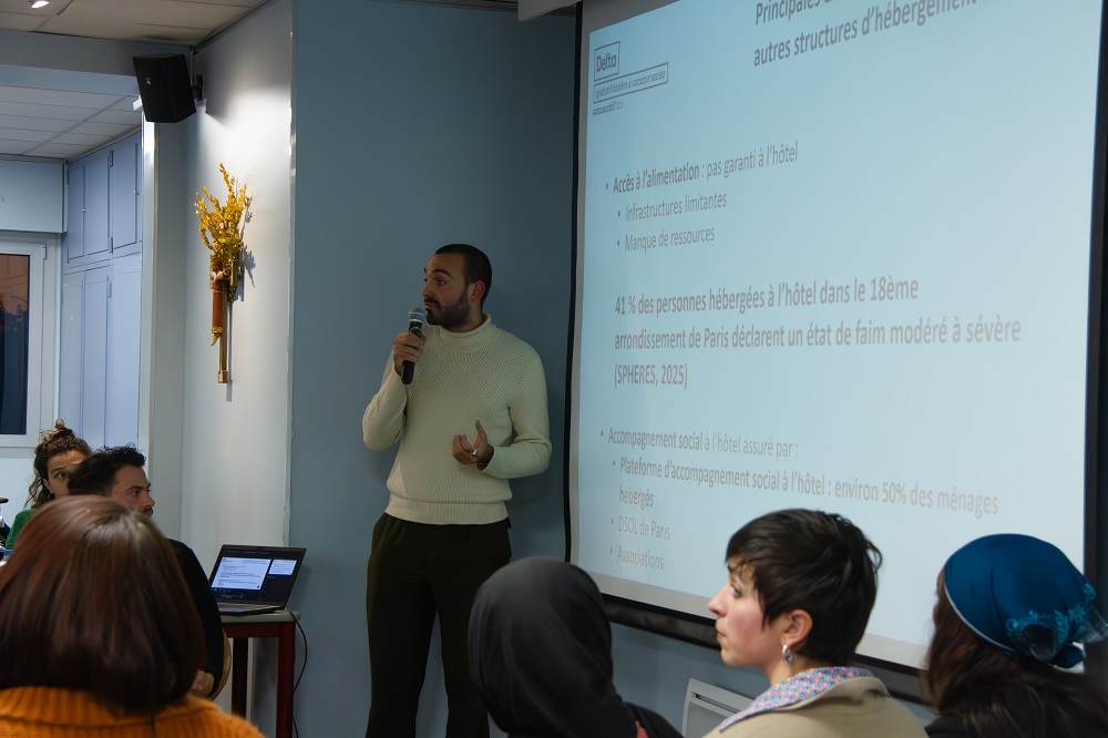 Archibald Lorfanfant, chef de projet plaidoyer et participation au Samu Social de Paris