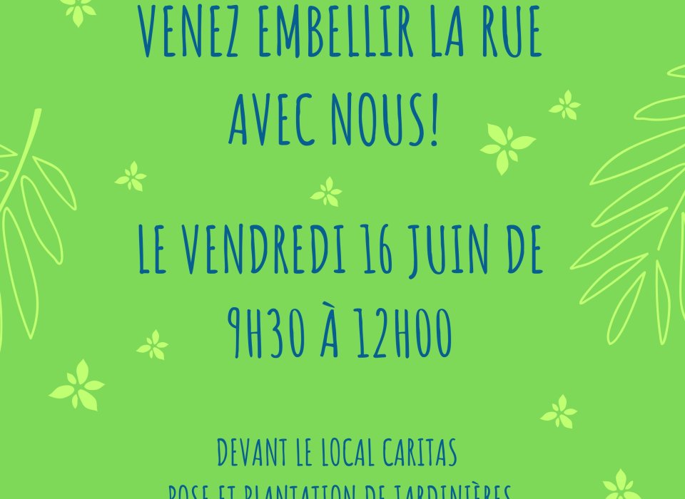 Projet végétalisation Maison blanche