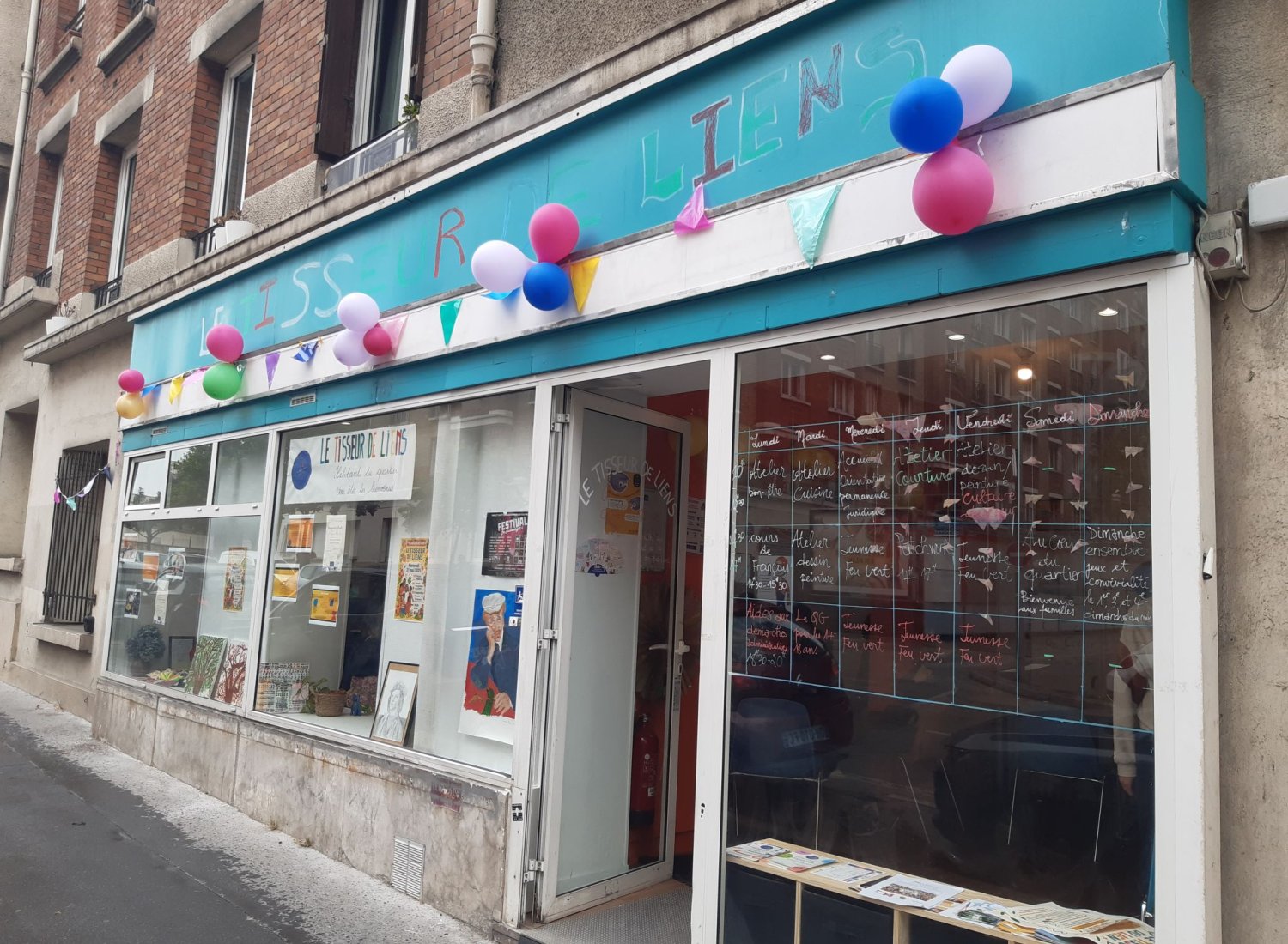 Inauguration Le tisseur de liens