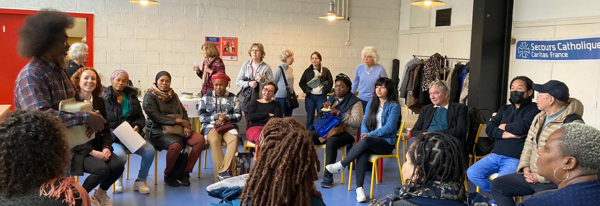 Temps conviviaux saint Éloi, caritas centre est, secours catholique paris